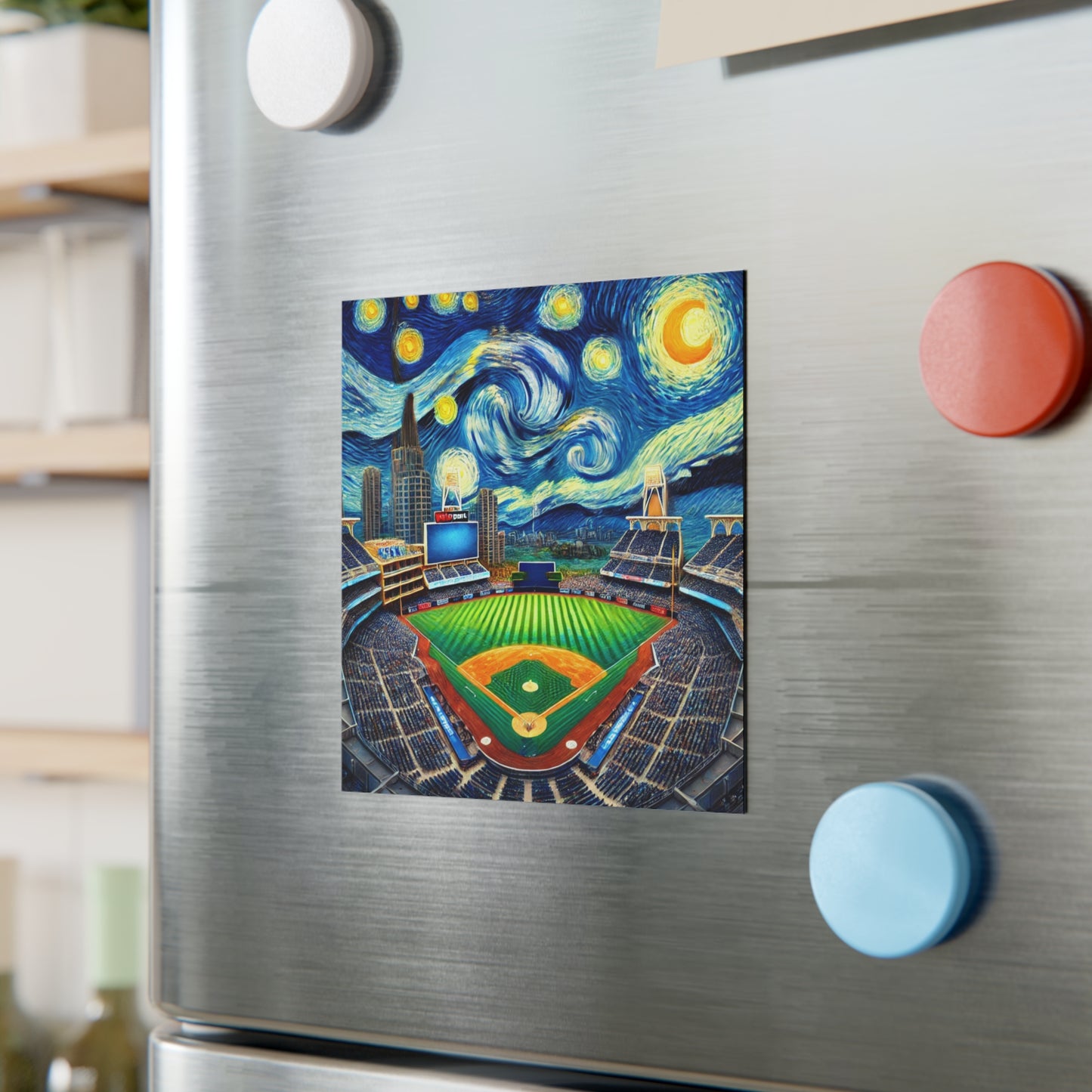 San Diego Starry Night Magnet